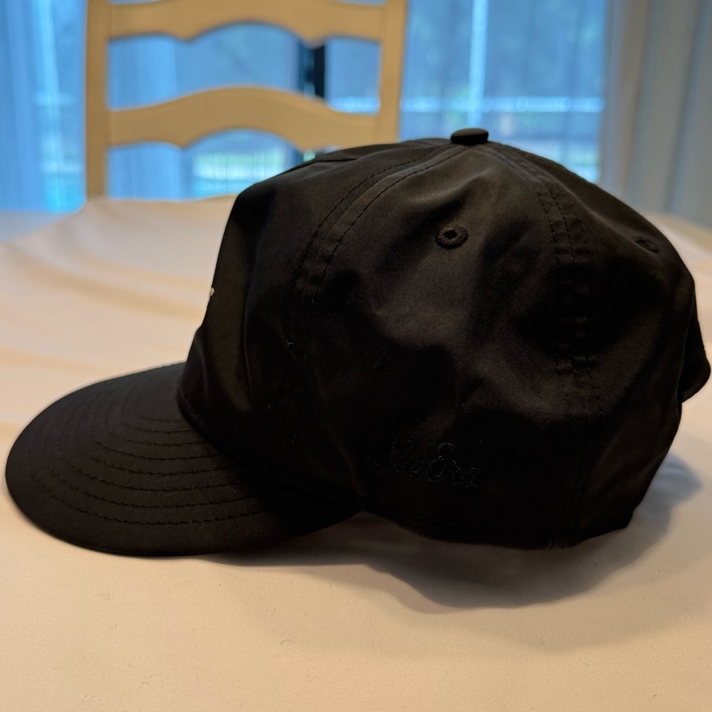 Fear Of God Essentials Retro Crown Black 9fifty Strapback In Black View 2